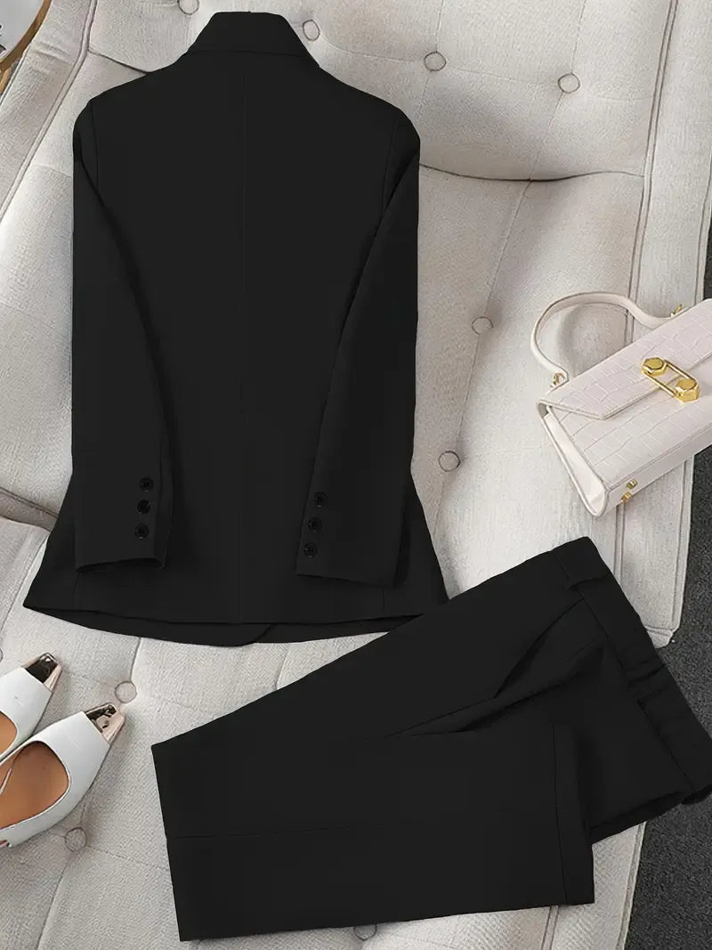 Tazmin - Elegant Jacket And Pant Suit