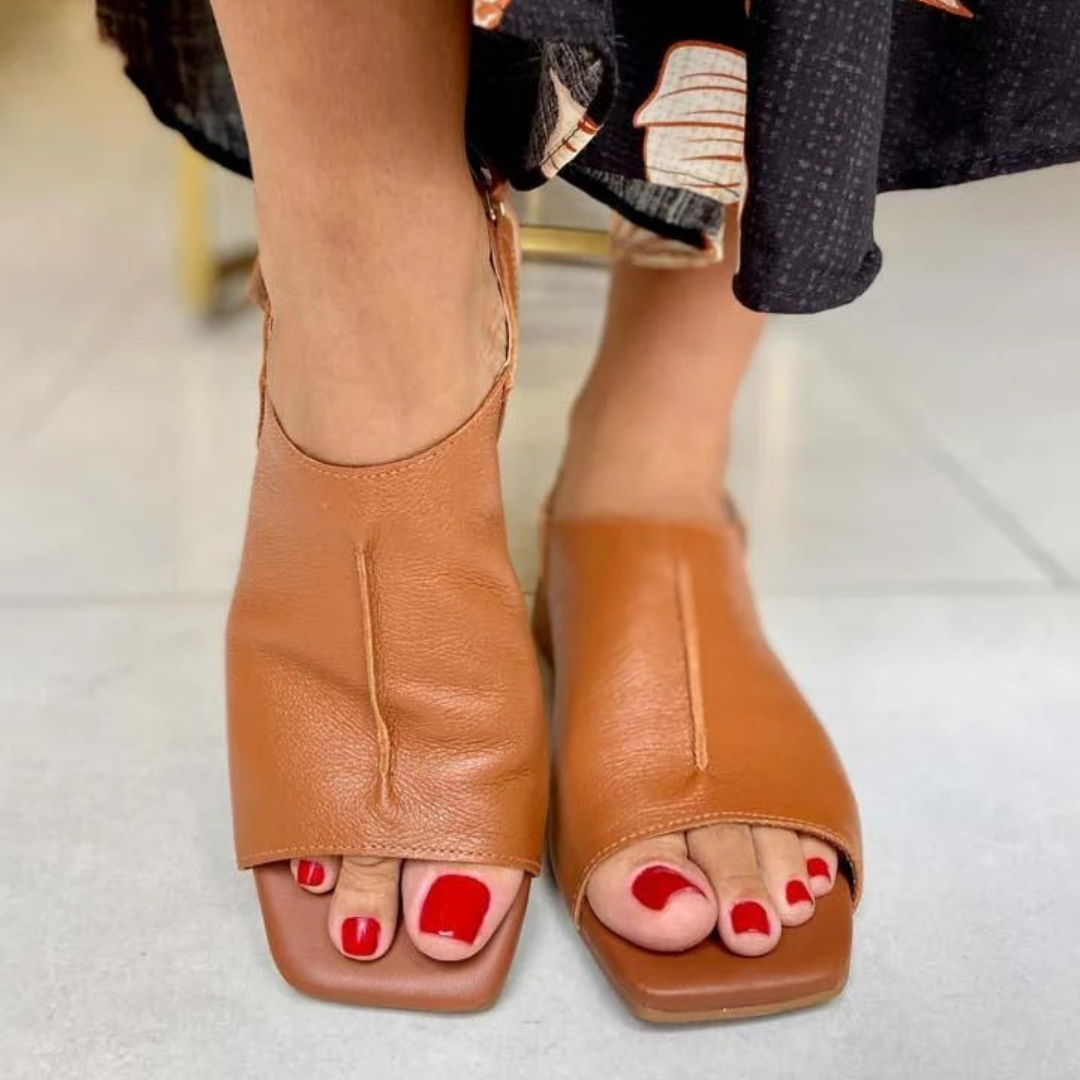 Ksusha - Orthopedic Leather Sandal