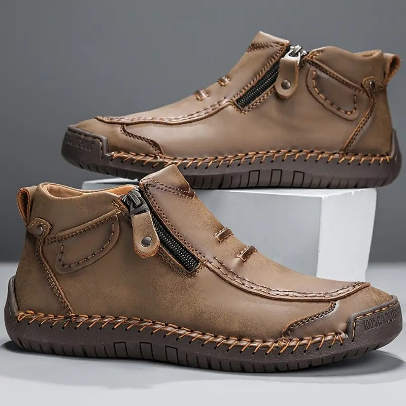 Christof - Orthopedic Leather Shoes