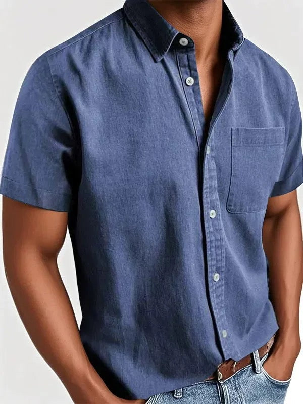 Maxence - Short Sleeve Summer Shirt