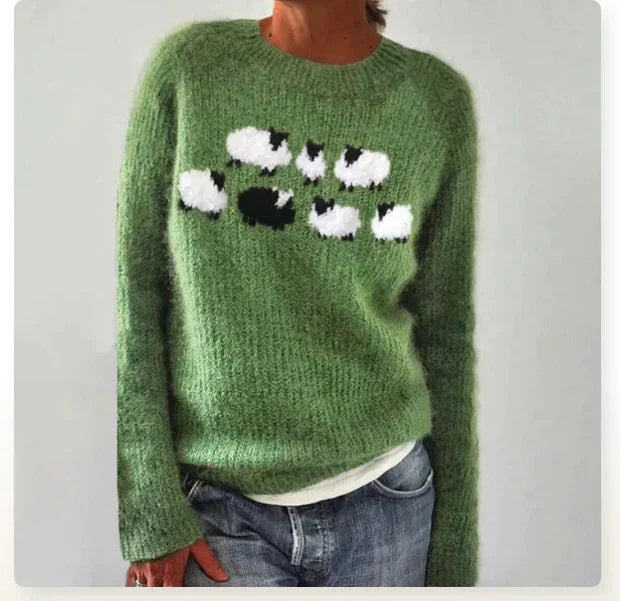 Isabella - Handcrafted Wool Sweater