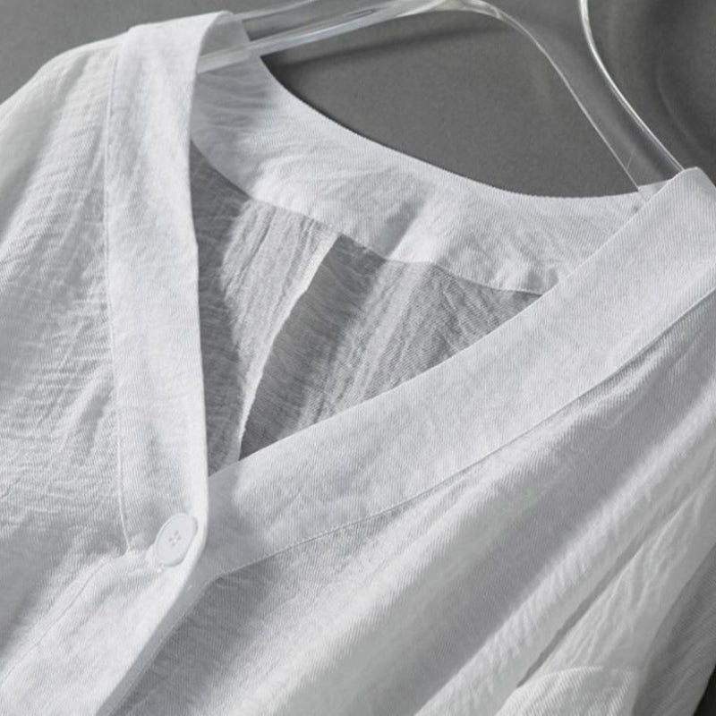 Shuhui - Primium Linen Blouse