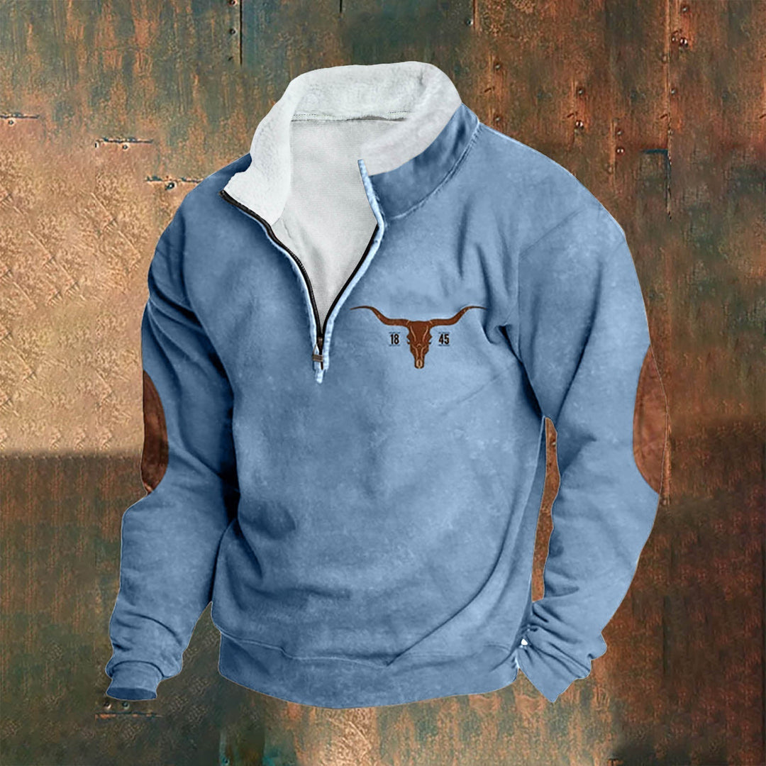Aldo - Long Sleeve Zipper Sweater