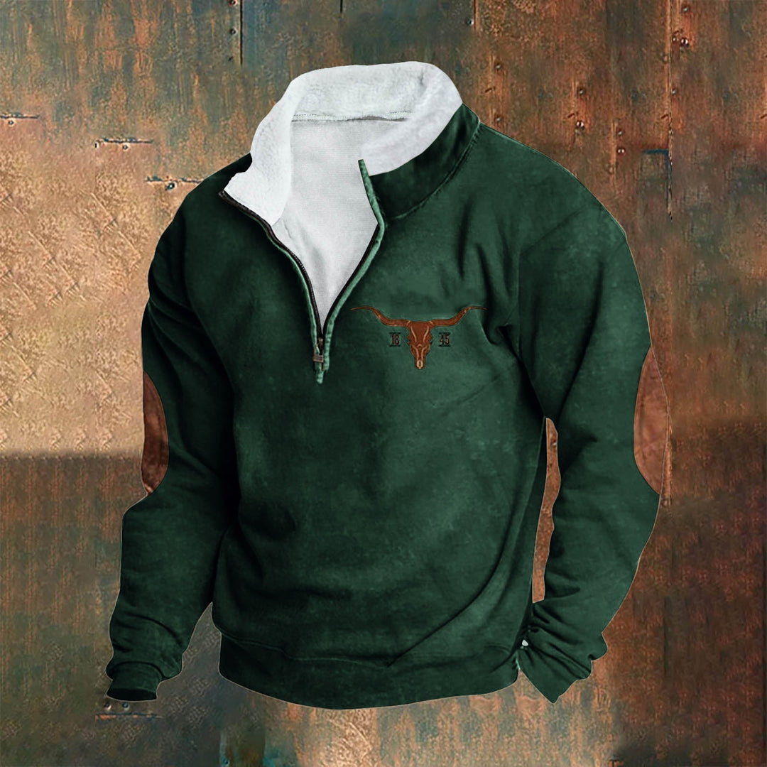 Aldo - Long Sleeve Zipper Sweater