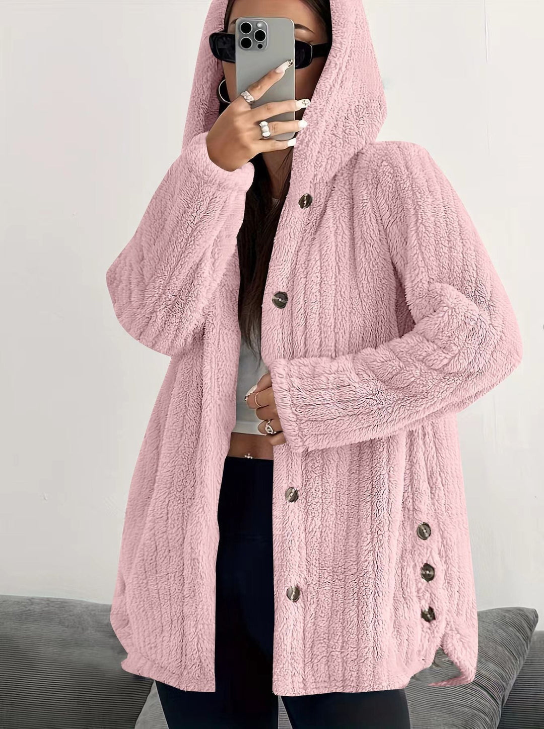 Robine - Long Sleeve Winter Hooded Jacket