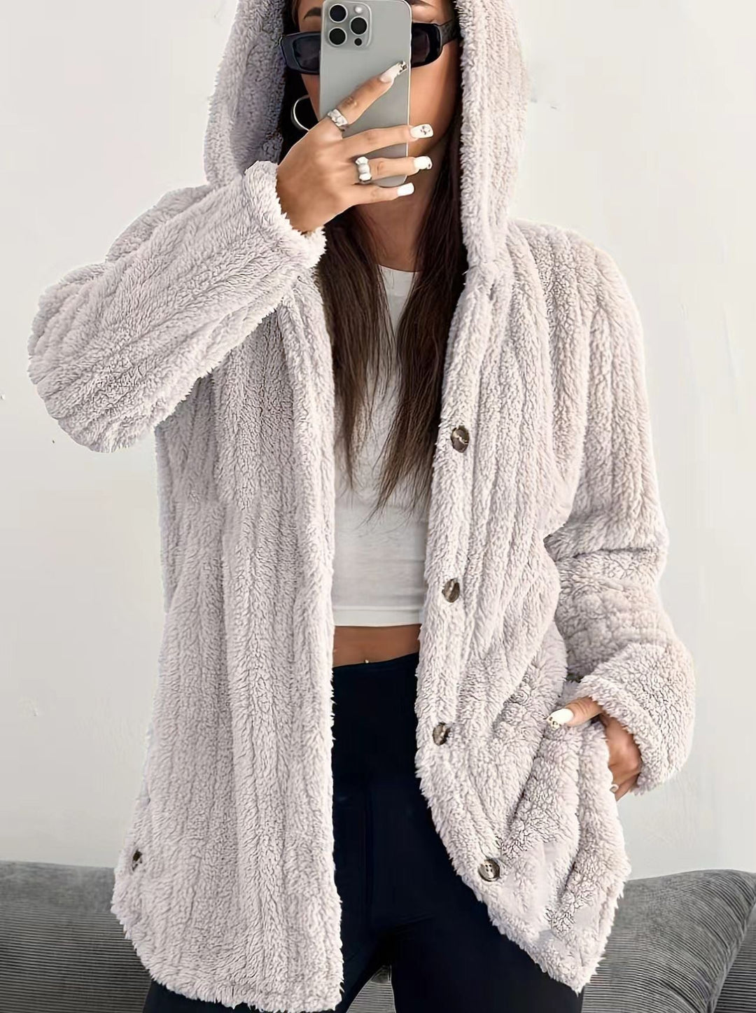 Robine - Long Sleeve Winter Hooded Jacket