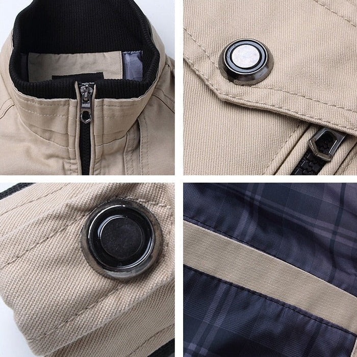 Ahmad - Bomber Jacket with Multi Pocket