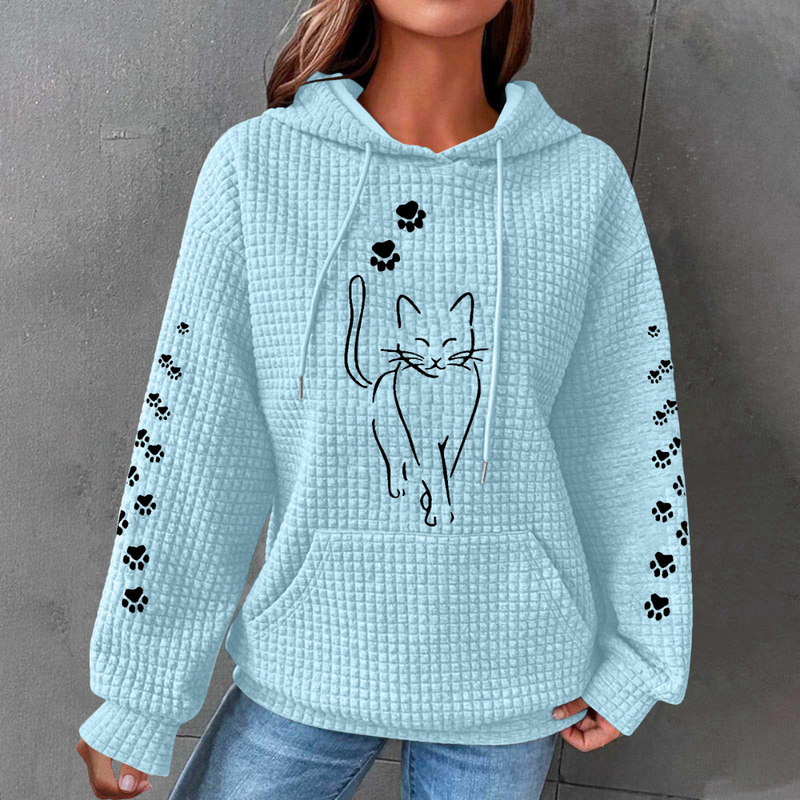 Deidre - Comfortable Knitted Warm Hoodie