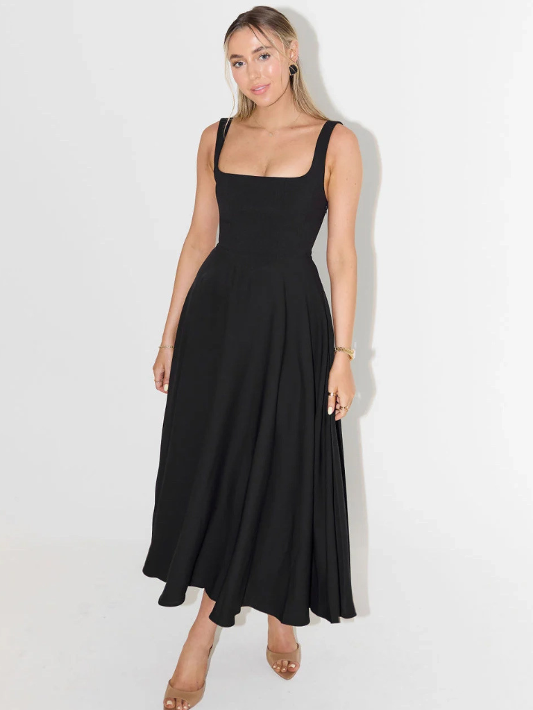 Zinovia - Stylish Sleeveless Dress