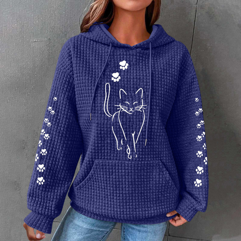 Deidre - Comfortable Knitted Warm Hoodie