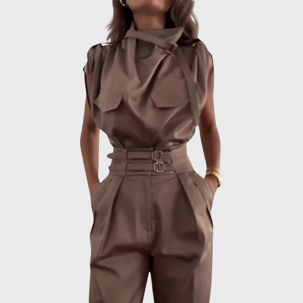 Dorina - Elegance Summer Sleeveless Jampsuit
