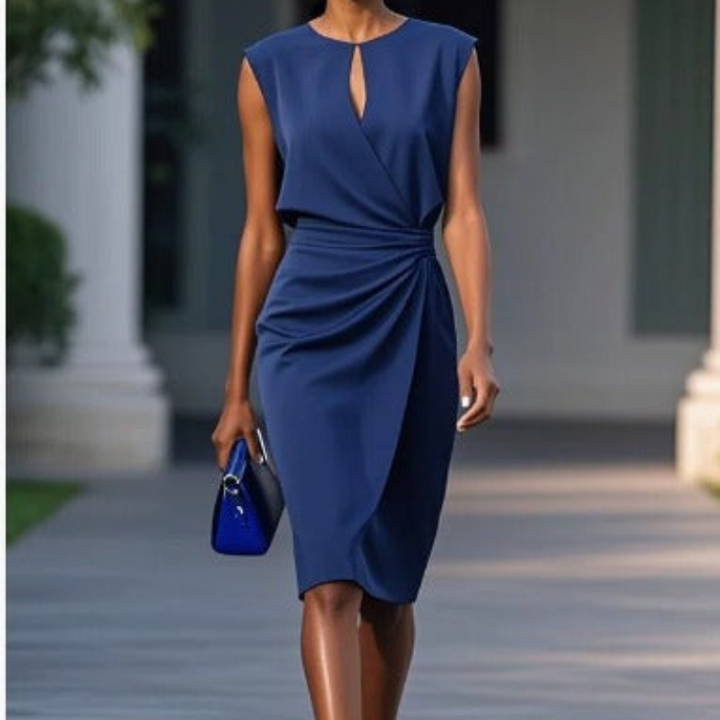 Chantalle - Casual Sleeveless Midi Dress