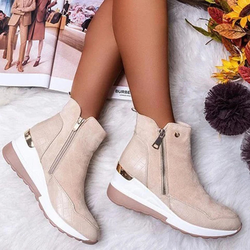 Niniane - Orthopedic Ankle Boot With Side Zip
