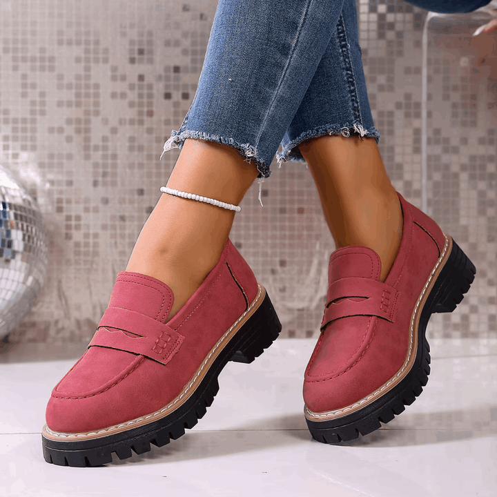 Chiazuforge - Round Toe Non-Slip Loafer