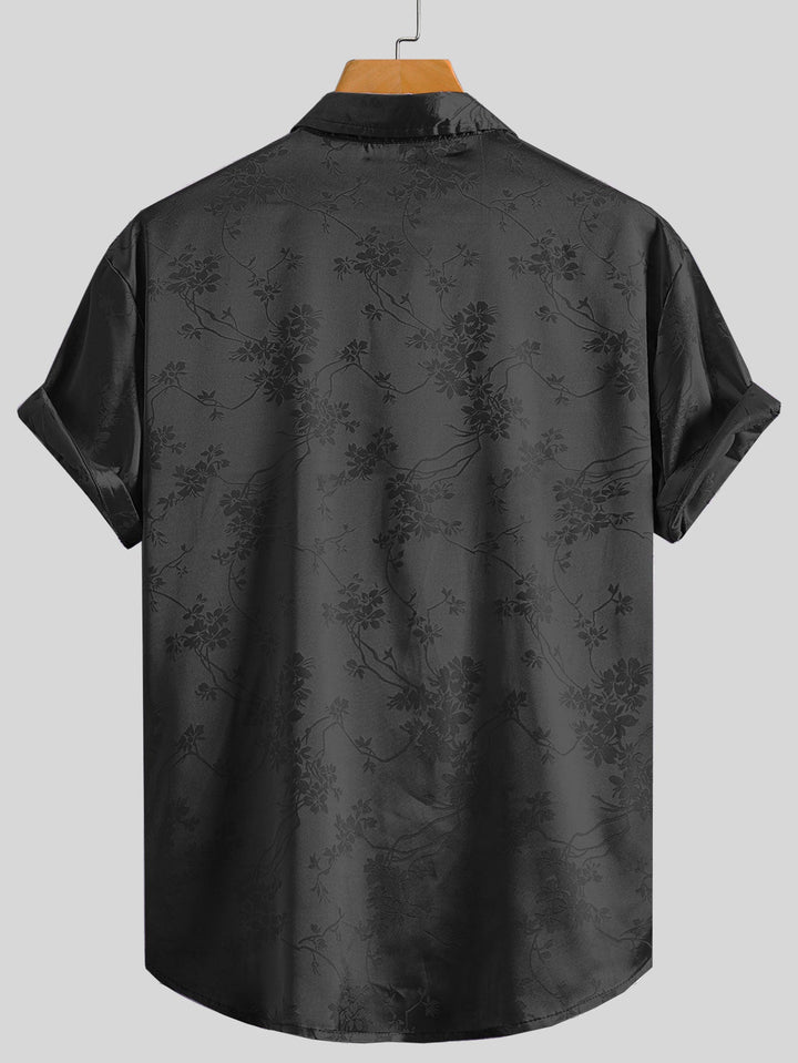 Bogdan - Elegant Short Sleeve Printed Shirt