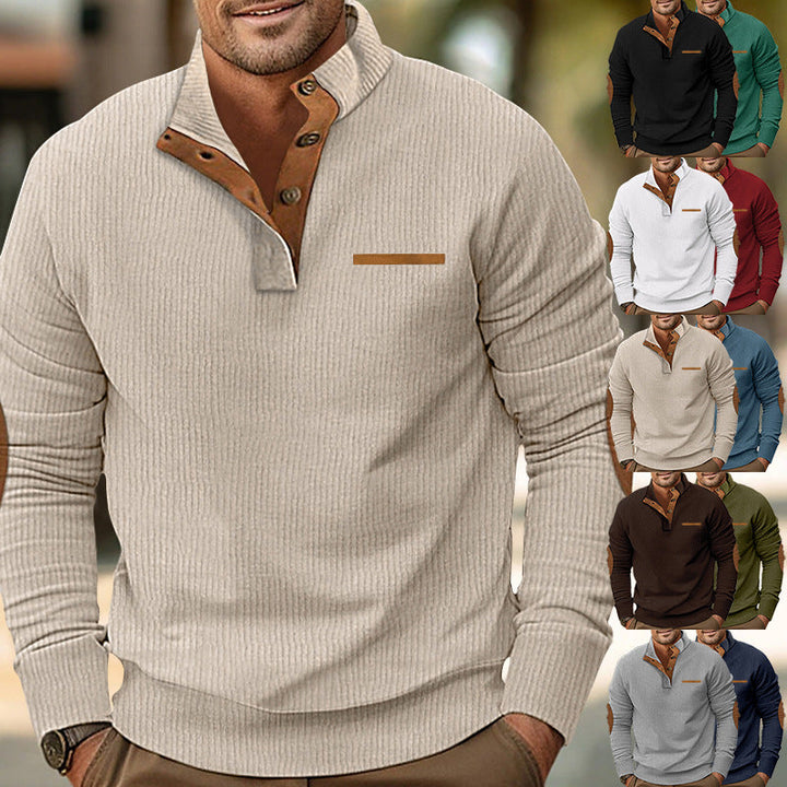 Malcolm - Long Sleeve Knitted Sweater