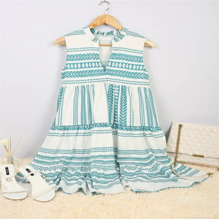 Lylah - Elegant Summer Dress With Printed