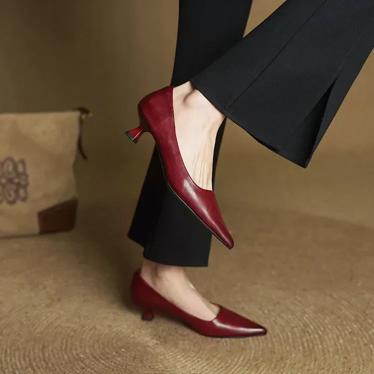 Delis - Genuine Leather Pumps
