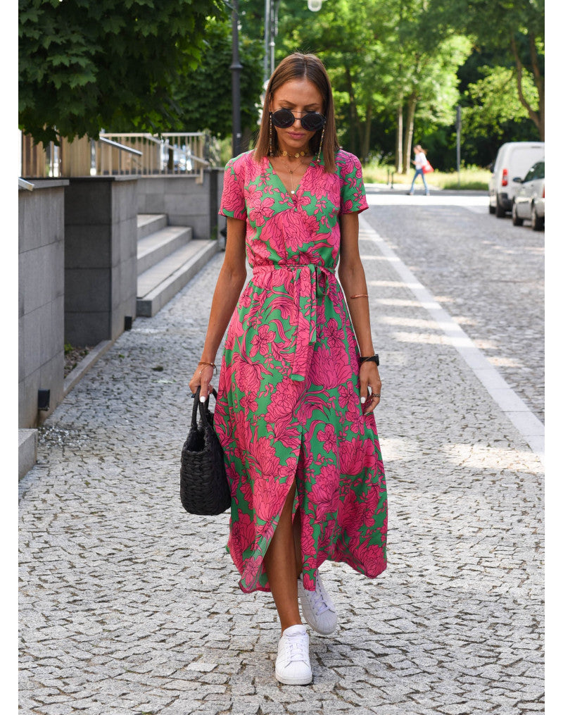 Theresita - Elegant Wrap Dress