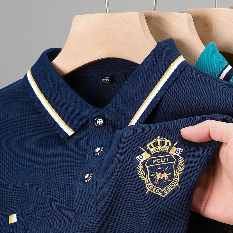 Mariusz - Breathable Short Sleeve Polo Shirt