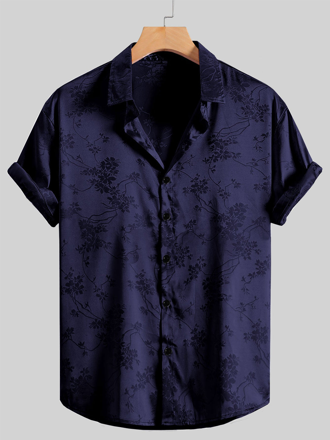 Bogdan - Elegant Short Sleeve Printed Shirt