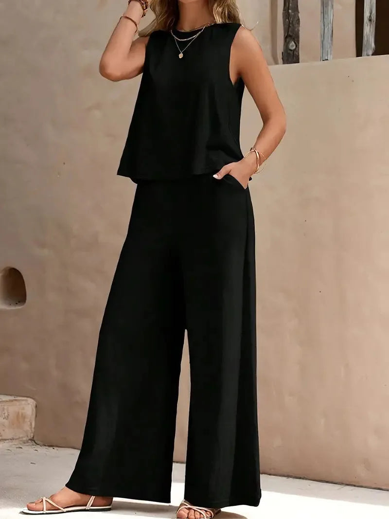Dollie - Sleeveless Two Piece Set