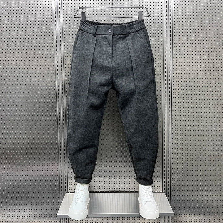 Mathieu - Elegant Mottled Pants