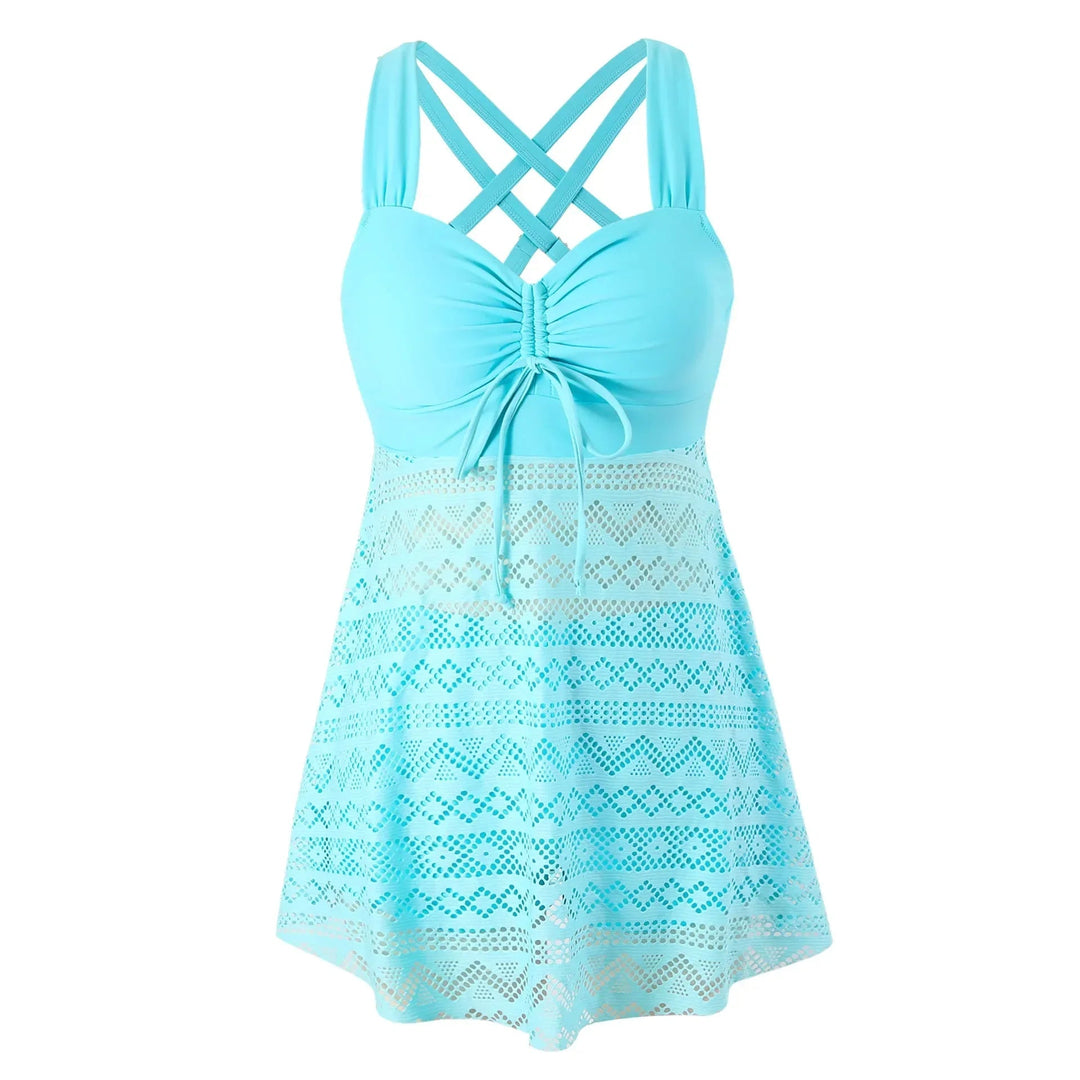 Loriane - Premium Lace Halter Swimsuit