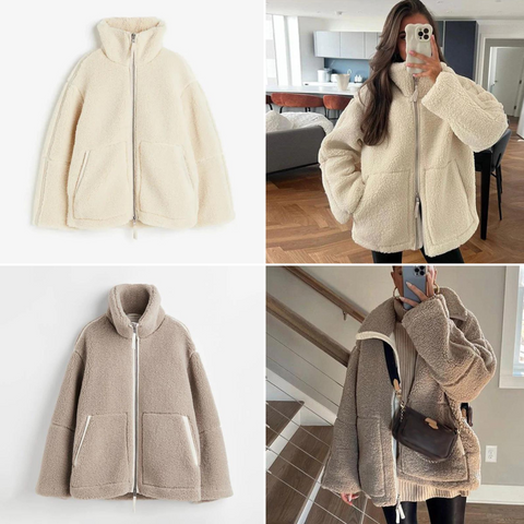 Tatjanka - Long Sleeve Lambs Wool Jacket