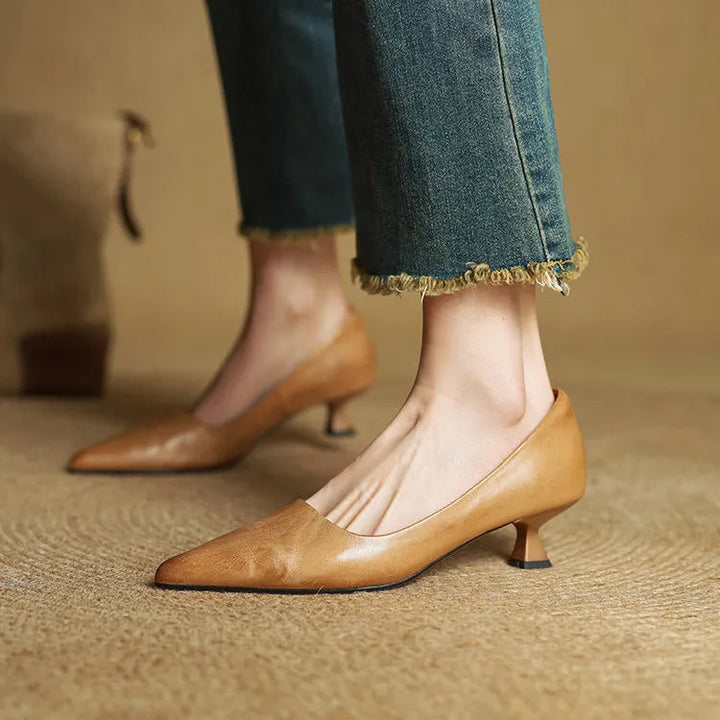 Delis - Genuine Leather Pumps