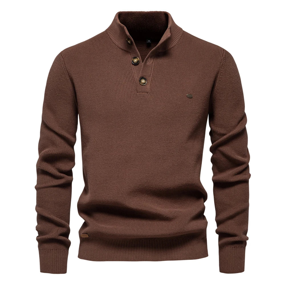 Szczerba - Sweater With Button Design