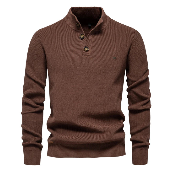 Szczerba - Sweater With Button Design