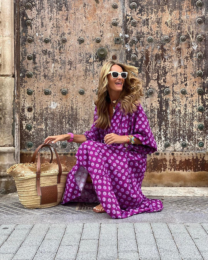 Berta - Bohemian Maxi Dress