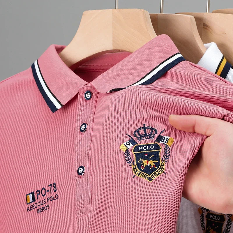 Mariusz - Breathable Short Sleeve Polo Shirt