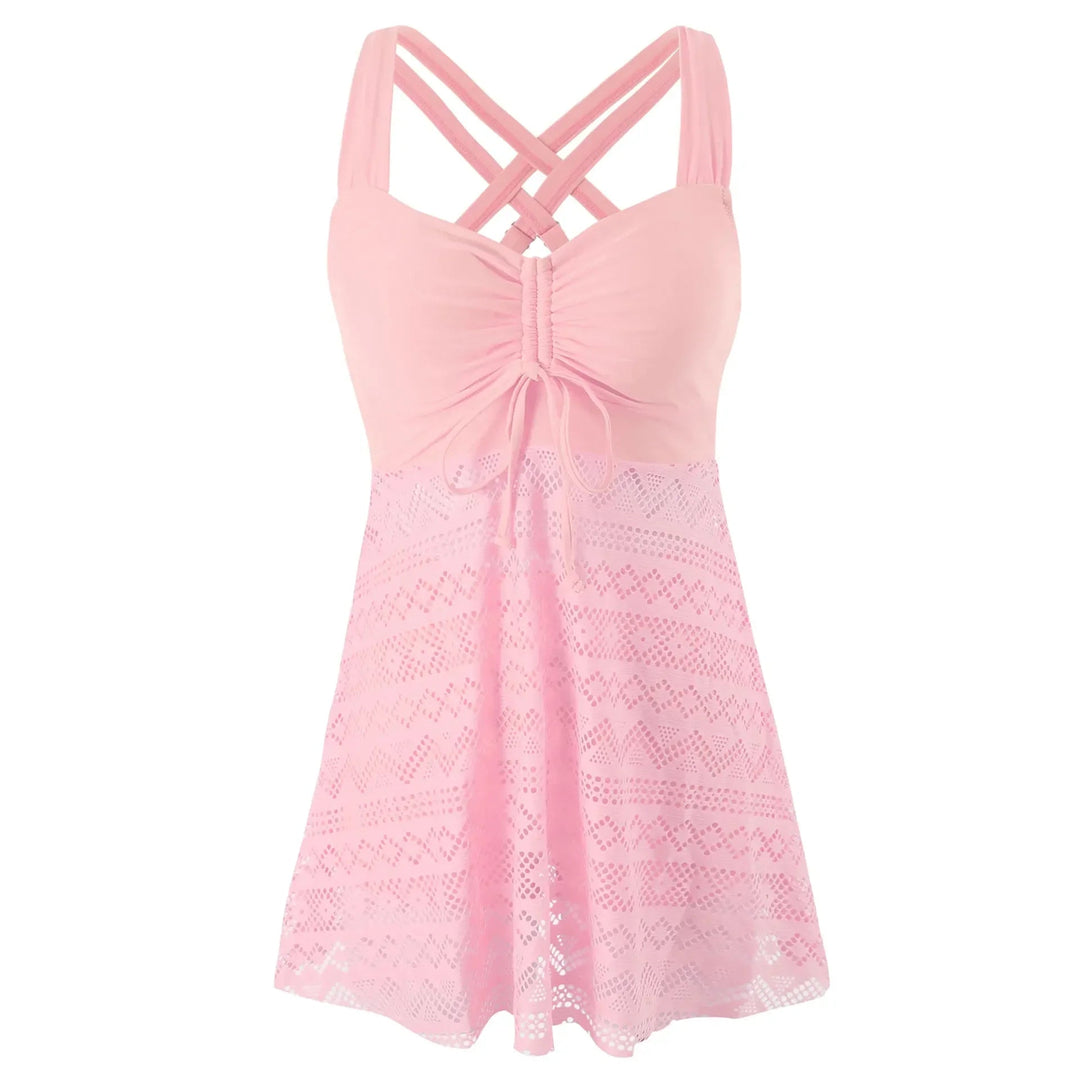 Loriane - Premium Lace Halter Swimsuit