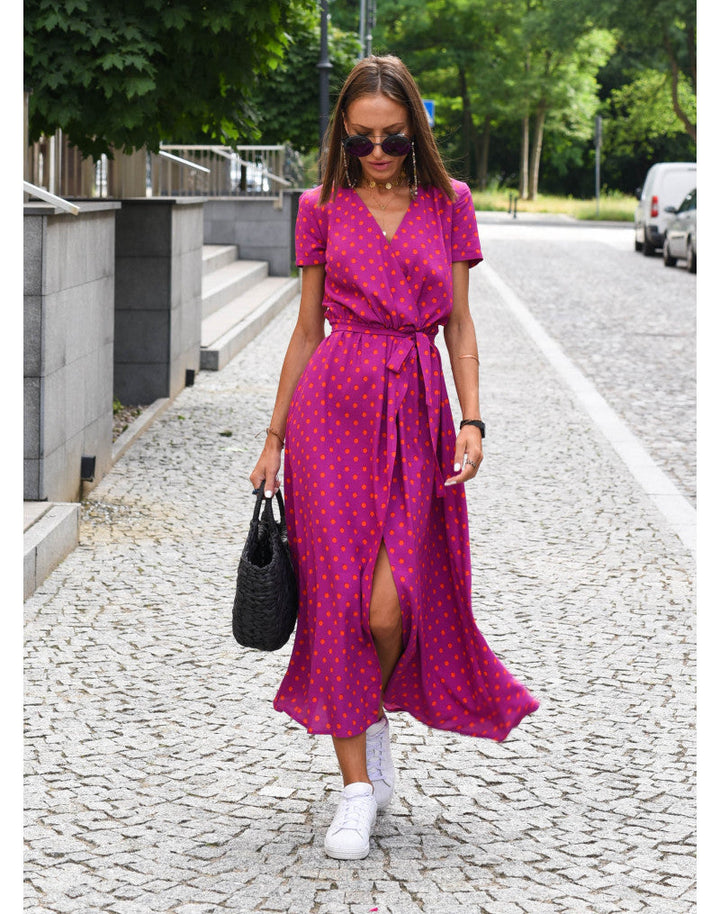 Theresita - Elegant Wrap Dress
