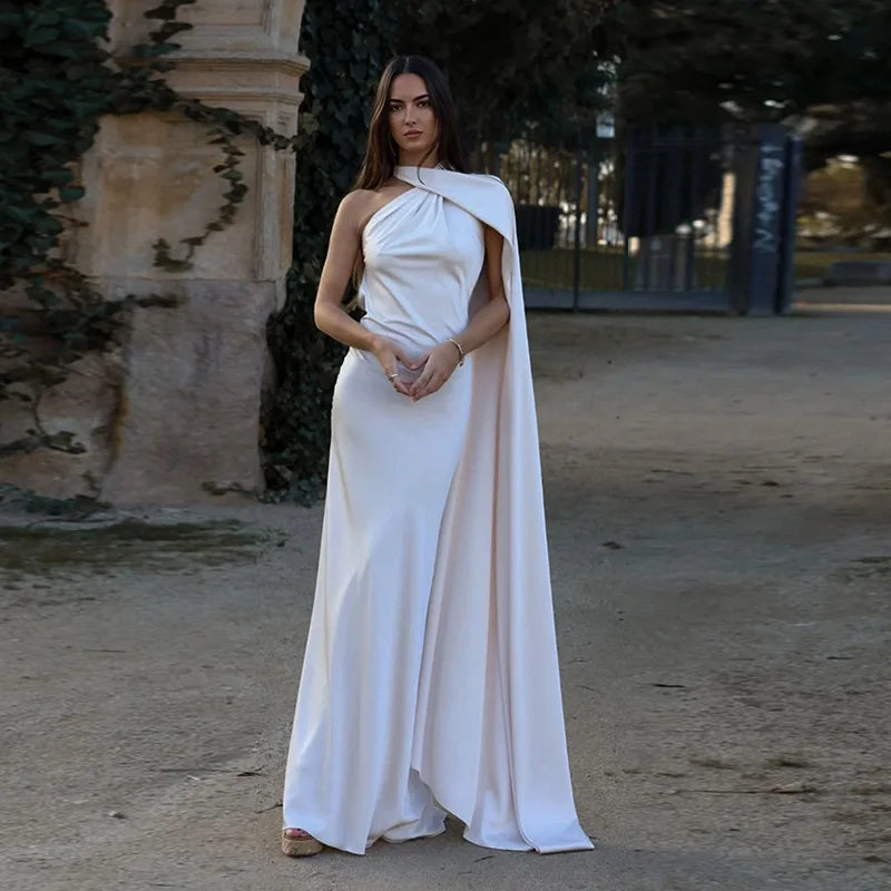 Lucila - Halter Neck Maxi Dress