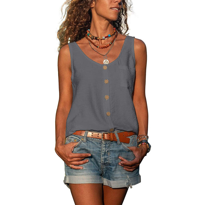 Freda - Lightweight Sleeveless Top