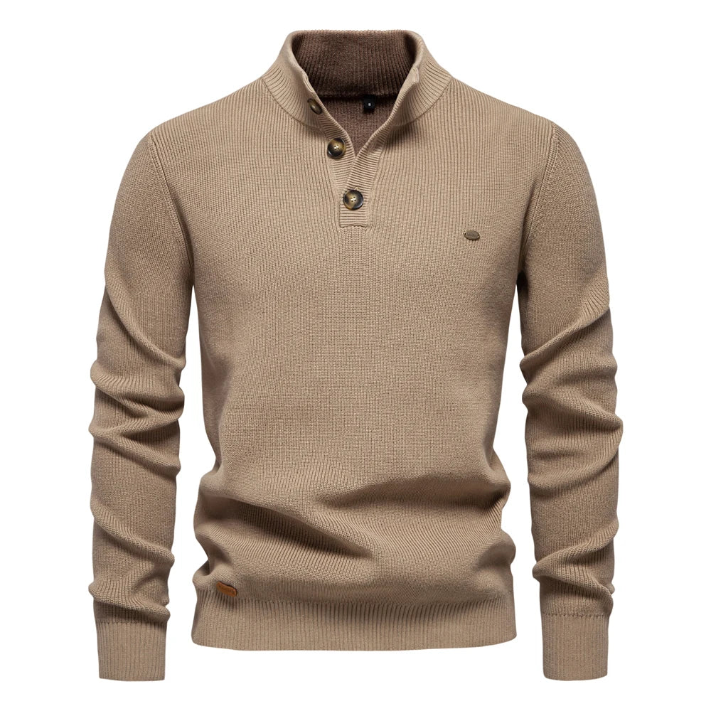 Szczerba - Sweater With Button Design