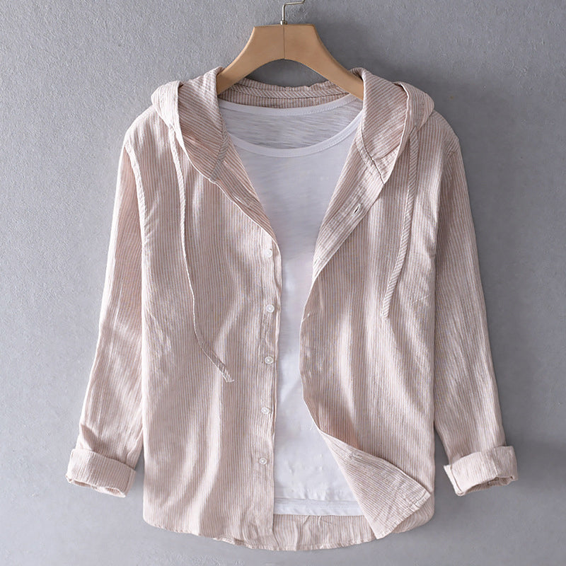 Zeeko - Long Sleeve Hooded Shirt