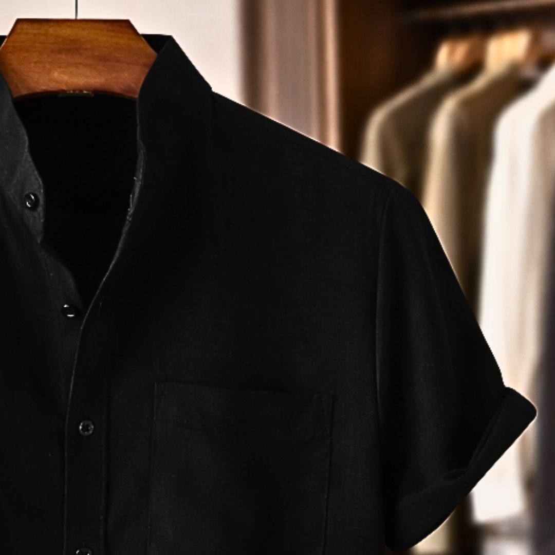 Sinzer - Short Sleeve Linen Shirt