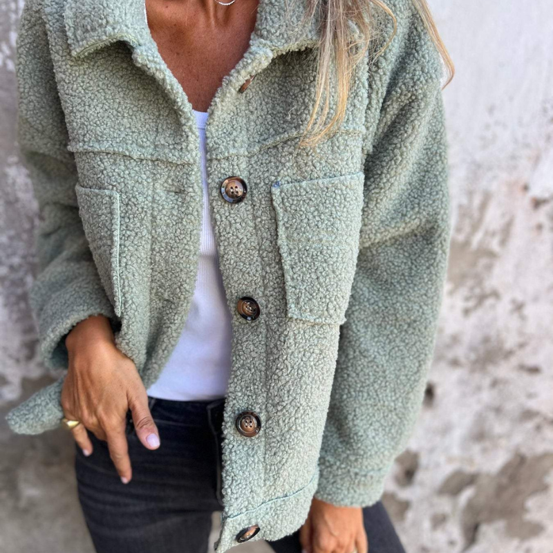 Alwina – Elegant Autumn And Winter Coat