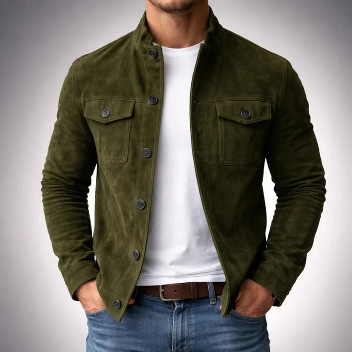 Heriberto - Comfortable Suede Jacket