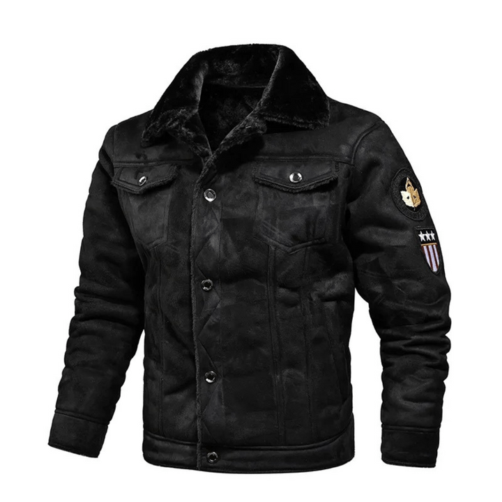 Baldur - Elegant Warm Jacket With Button Up