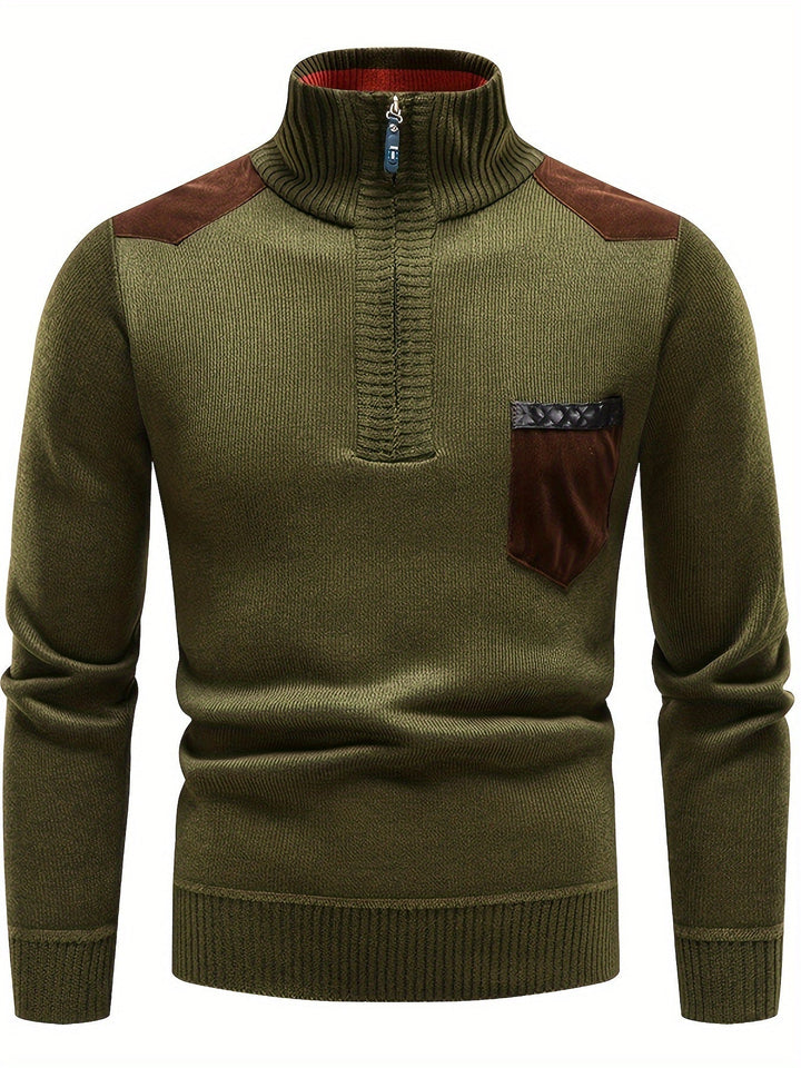 Gerdt - Casual Long Sleeve Knitted Sweater