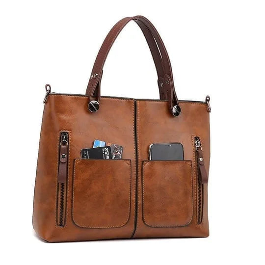 Britney - Stylish Leather Shoulder Bag