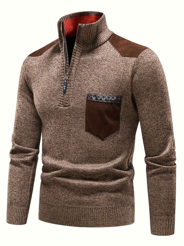 Gerdt - Casual Long Sleeve Knitted Sweater