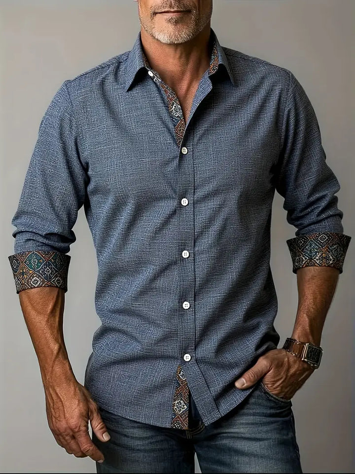 Teodoro - Long Sleeve Button Up Shirt