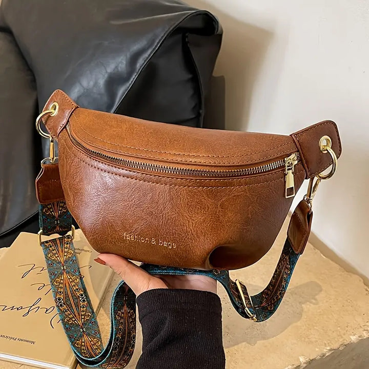 Jasleen - Wide Strap Shoulder Bag