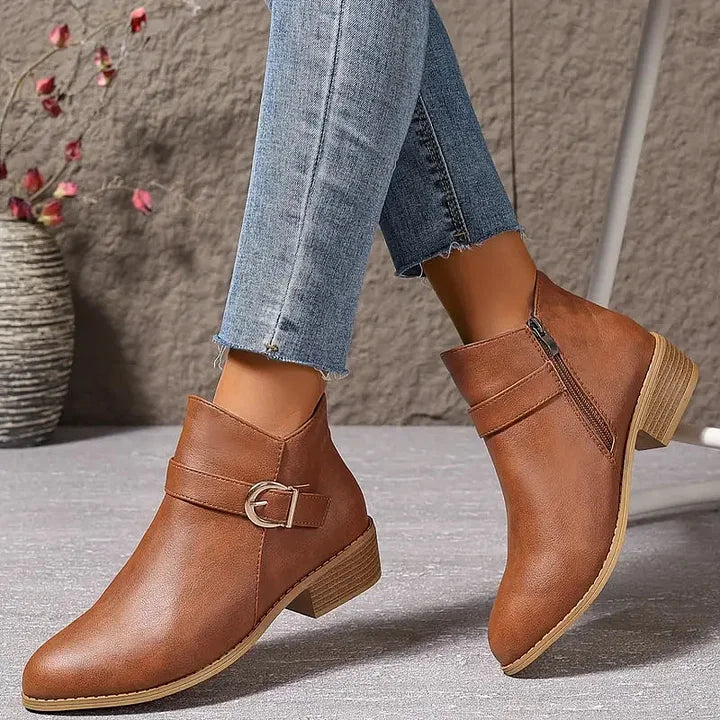 Leigh - Non Slip Orthopedic Ankle Boots